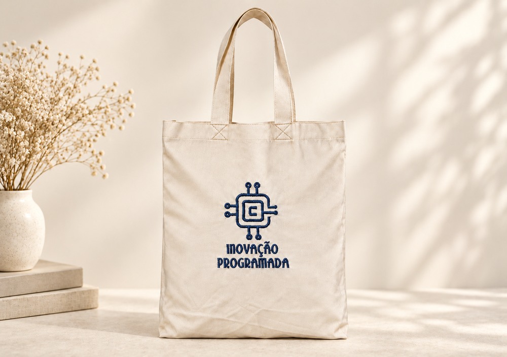Ecobag de Algodão Cru Personalizada