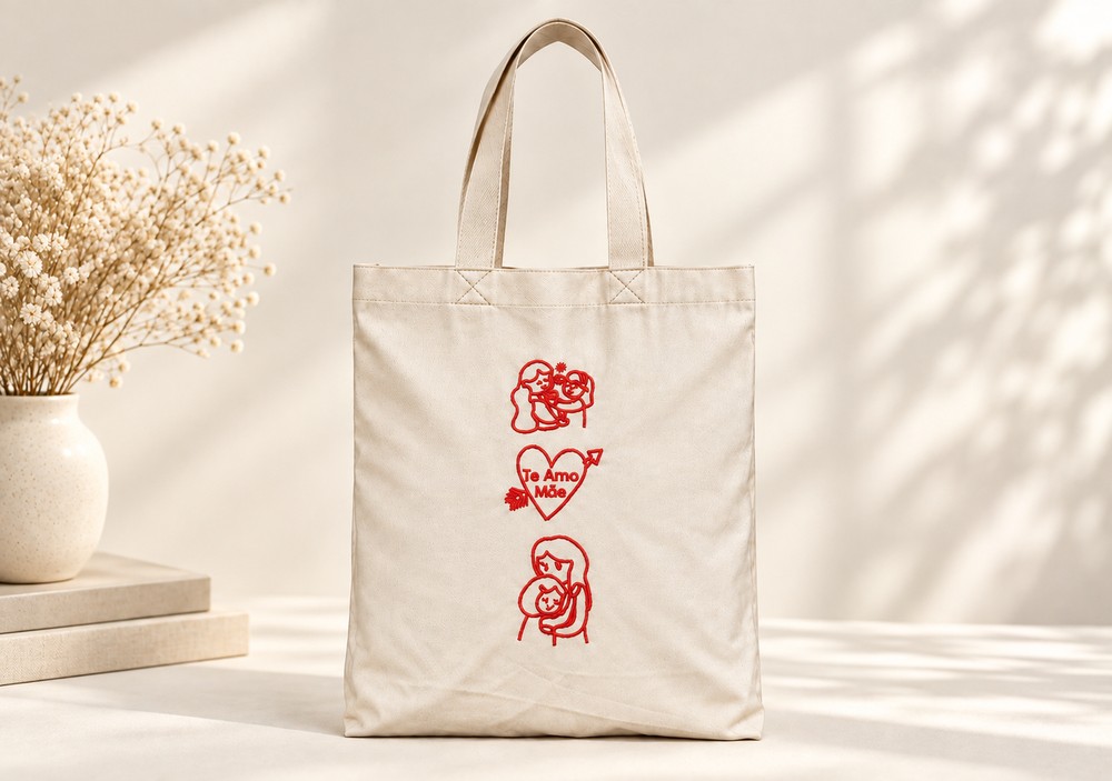 Ecobag de Algodão Cru Personalizada